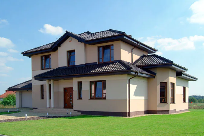 Dom z oknami — przykład z galerii realizacji Ventana, inspiracja do wyboru stolarki